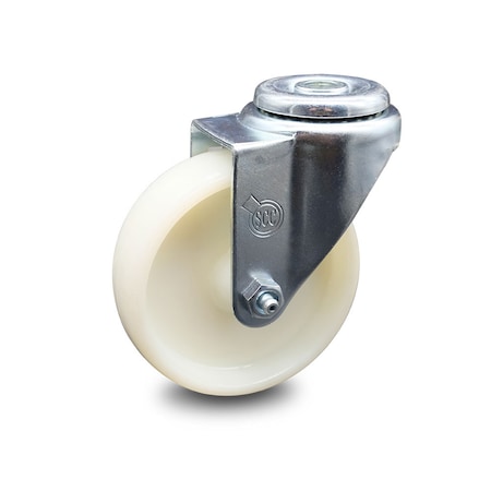 Service Caster 4 Inch Nylon Wheel Swivel Bolt Hole Caster SCC-BH20S414-NYS